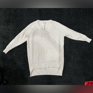 White/Cream Free People Sweater Tunic